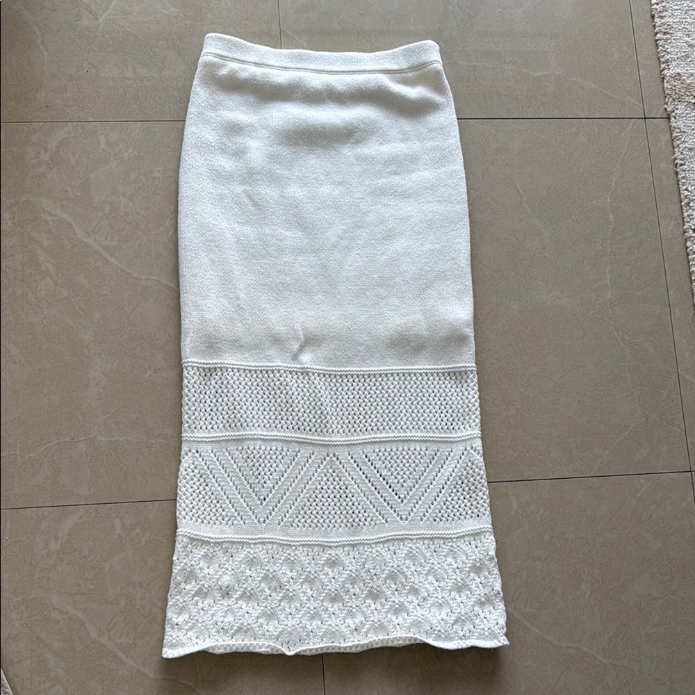 House of Harlow 1960 white midi skirt size XS